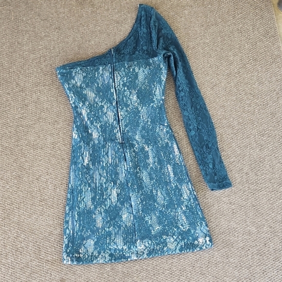 One Shoulder Dress - Picture 3 of 6